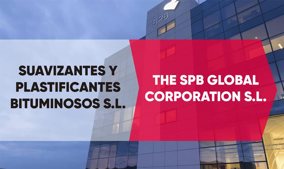 Cambio de denominación. Pasamos a ser The SPB Global Corporation, S.L. Una denominación que refleja mejor el estatus de una empresa con presencia en los cinco continentes que persigue consolidarse como una compañía competitiva a nivel global.