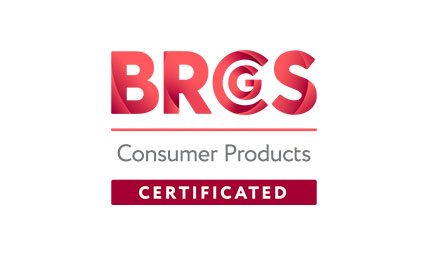 Compliance with BRC Global Standard for Food Safety.