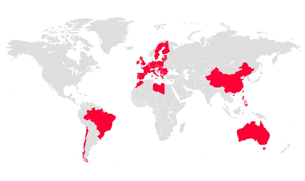 Début de l’exportation des produits sous marque de distributeur.